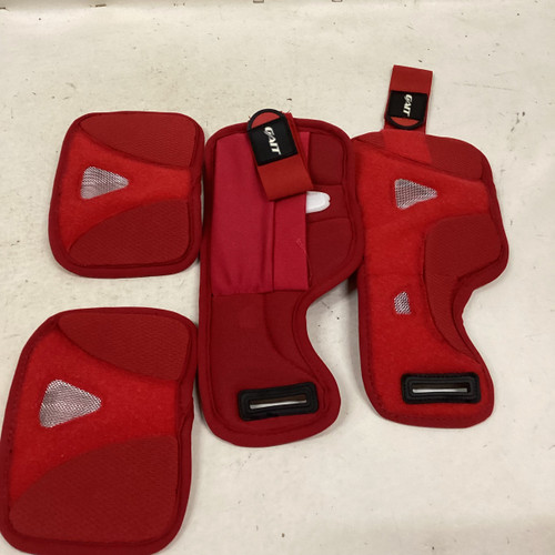Used Gait ARM GAURD Lacrosse Arm Pads/Guards Red Senior 11725-S000486439