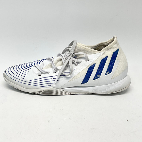 Used Adidas PREDATOR Soccer Indoor Shoes White Senior 7 11805-S000061241