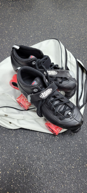Used SURE GRIP BOXER 8 Senior Roller Quad Skates Black Senior 8 11497-S000149034