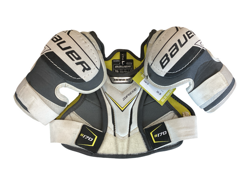Vist Large View of Product Image Which is Used Bauer SUPREME S170 Youth Shoulder Pads LG