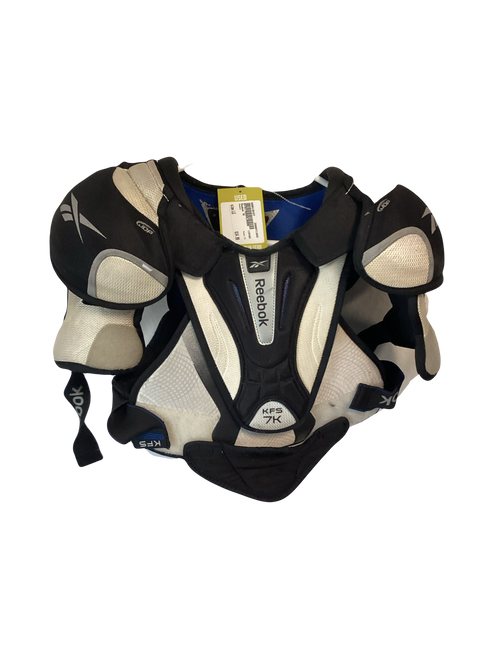 Vist Large View of Product Image Which is Used Reebok 7K Junior Shoulder Pads LG 11642-S000130157