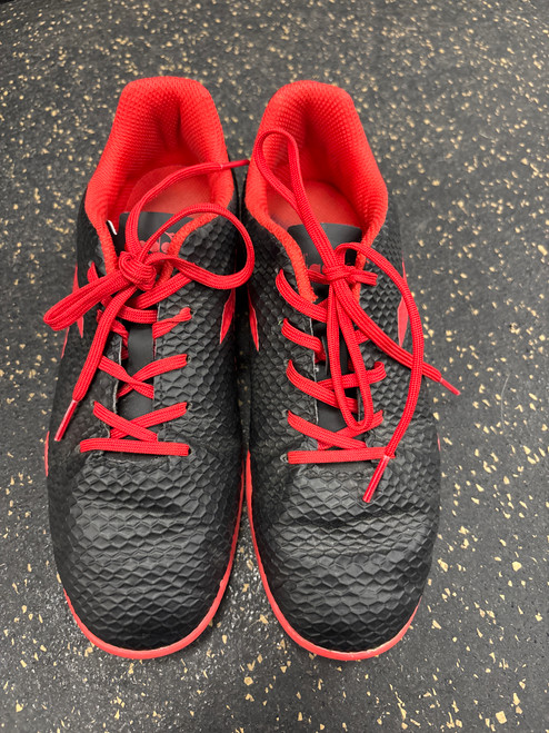 Vist Large View of Product Image Which is Used Diadora Soccer Indoor Shoes Red Senior 6.5