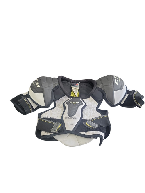 Vist Large View of Product Image Which is Used CCM TACKS 4052 SHOULDER PADS Junior Shoulder Pads LG