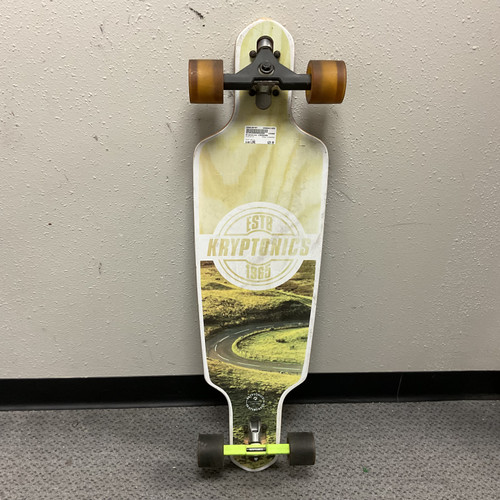 Used Kryptonics Longboard White Long 11855-S000185797