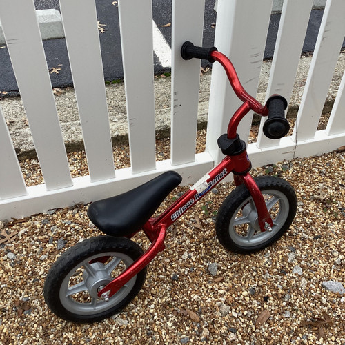 Vist Large View of Product Image Which is Used CHICO RED BULLET BALANCE BIKE Balance Bike Boys Red 12"