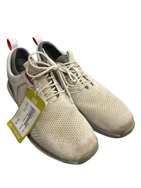 Vist Large View of Product Image Which is Used J&M Golf Mens Golf Shoes White Senior 9.5