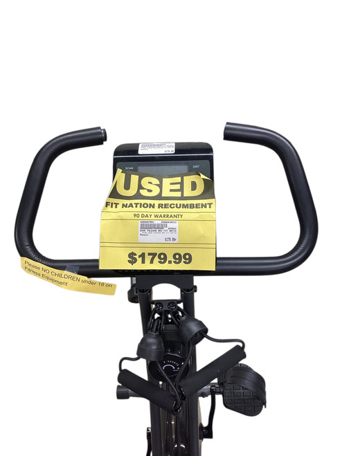 Vist Large View of Product Image Which is Used BIKE FOLDING REC FIT NATION Recumbent Bike