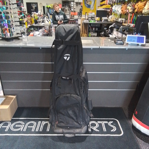 Vist Large View of Product Image Which is Used Taylormade TRAVEL BAG Travel Bag Black