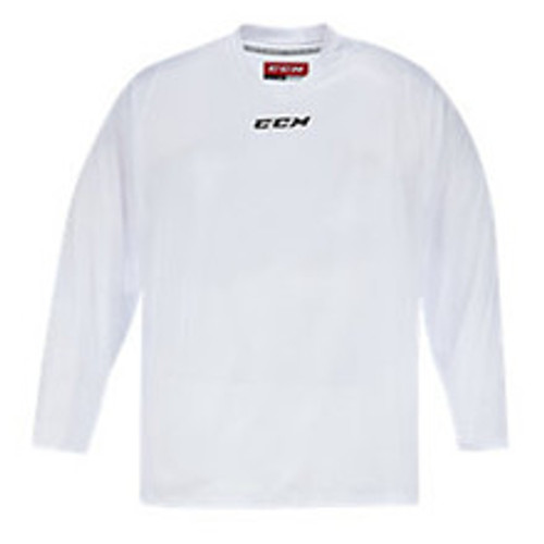 Vist Large View of Product Image Which is New CCM JERSEY-WHITE-SR MED
