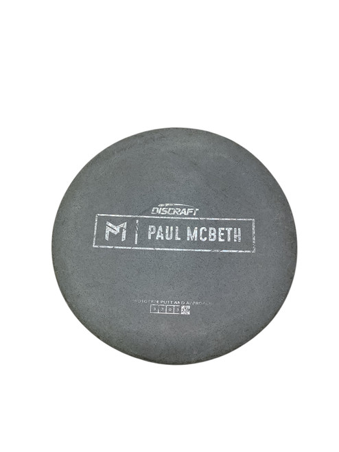 Used Discraft PAUL MCBETH PUTTER Disc Golf Putter Grey 11347-S000248387