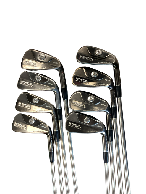 Vist Large View of Product Image Which is Used Adams PRO BLACK MB Mens Iron Set RH 3I-PW