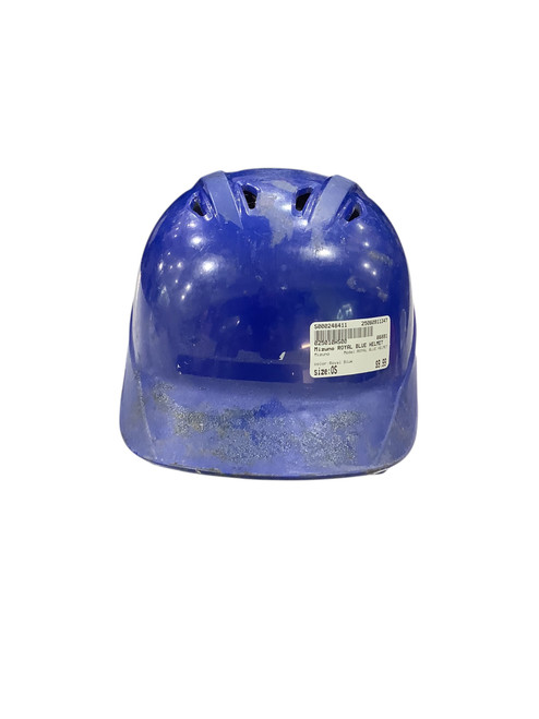 Used Mizuno ROYAL BLUE HELMET Batting Helmet No Mask Royal Blue One Size 11347-S000248411