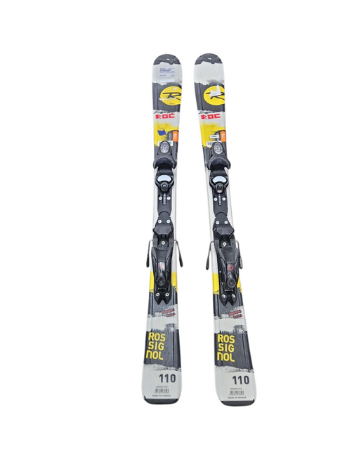 Vist Large View of Product Image Which is Used Rossignol ROC W/XELIUM BINDINGS Boys DH Ski/Binding None 110 cm 11617-S000325885