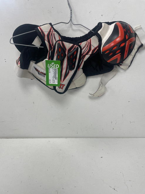 Vist Large View of Product Image Which is Used Warrior ADRENALINE Lacrosse Shoulder Pads None XXS 11891-S000302971