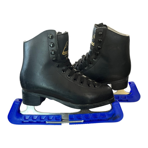 Vist Large View of Product Image Which is Used Jackson GLACIER 252 Boys Figure Skate Black Junior 02