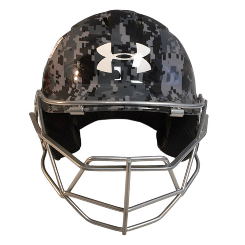 Used Under Armour Batting Helmet w/Mask None S/M 11749-S000185436