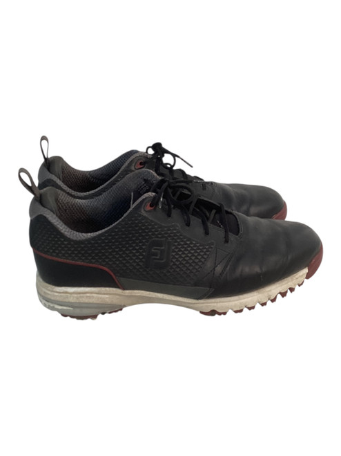 Vist Large View of Product Image Which is Used Foot Joy Mens Golf Shoes Black Senior 9.5 11709-S000068172