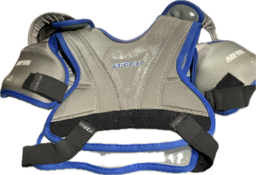 Vist Large View of Product Image Which is Used Itech FLEX ARM Junior Shoulder Pads SM