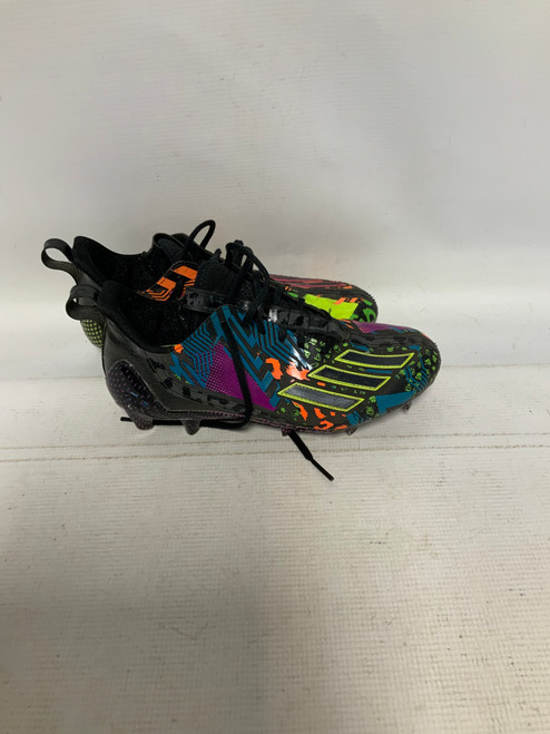 Vist Large View of Product Image Which is Used Adidas THREE STRIPE LIFE Adult FB Cleats Black Senior 7