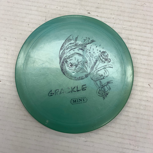 Used MINT DISCS GRECKLE Disc Golf Driver Teal 11762-S000064106