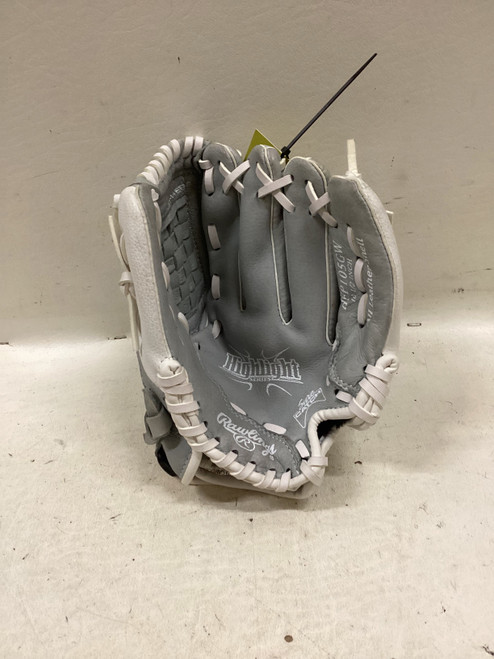Used Rawlings HFP105GW BB/SB Glove RH Throw Grey 10 1/2" 11725-S000486688