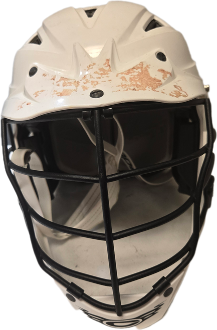 Vist Large View of Product Image Which is Used Cascade CPV-R Lacrosse Helmet White SM