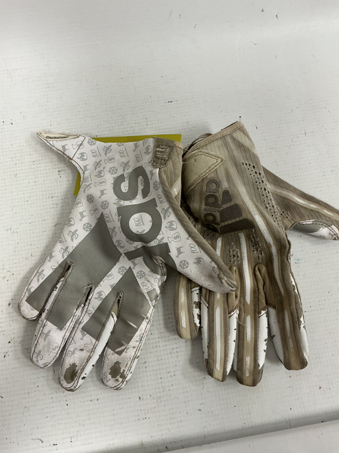 Used Adidas FB GLOVES FB Gloves White SM 11892-S000016441