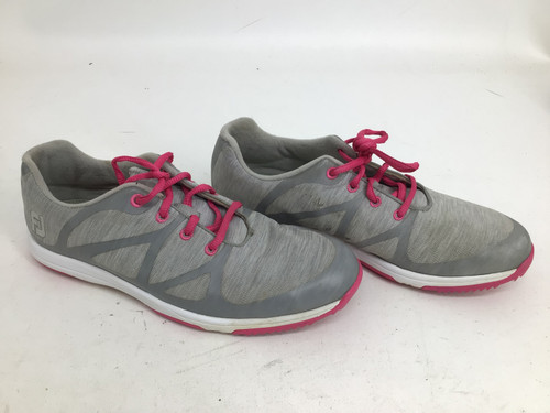 Vist Large View of Product Image Which is Used Foot Joy SUPERFLEX WMNS 9 GOLF SHOES Womens Golf Shoes Pink Senior 9 11752-S000065657