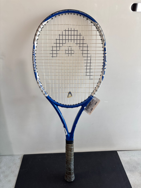 Vist Large View of Product Image Which is Used Head HEAD LIQUIDMETAL Adult Tennis Racquet Navy Blue Unknown