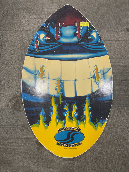 Vist Large View of Product Image Which is Used SHARK SKIMZ BOARD Skim Board White 40"