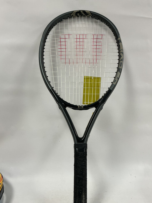 Used Wilson TRIAD 2.0 Adult Tennis Racquet None 4 1/2" 11892-S000016457 Vist Large View of Product Image Which is Used Wilson TRIAD 2.0 Adult Tennis Racquet None 4 1/2"