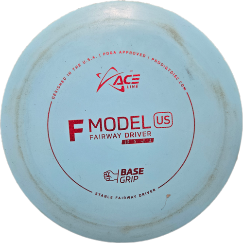 Vist Large View of Product Image Which is Used ACE F MODEL Disc Golf Mid Range Carolina Blue 11735-S000348568
