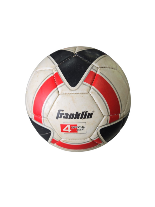 Used Franklin SOCCER BALL All Size Soccer Ball White 4 11617-S000325962