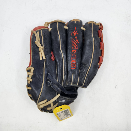 Used Mizuno MVP PRIME BB/SB Glove RH Throw Navy Blue 11 1/2" 10589-S000414184