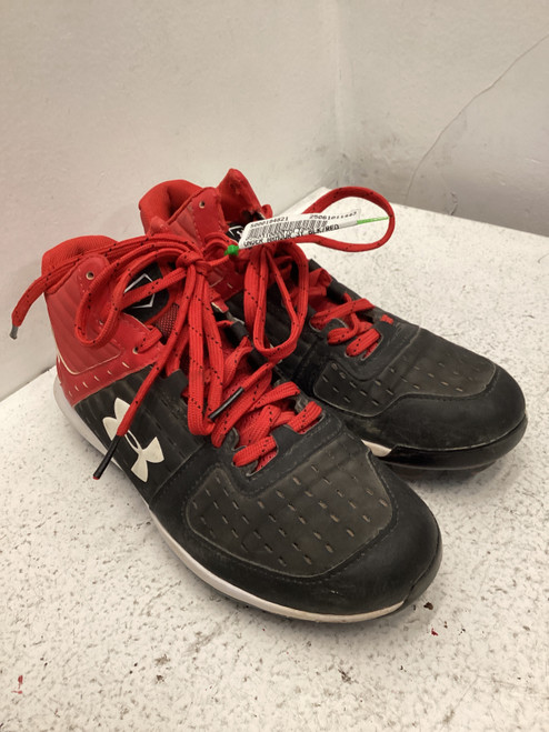 Used Under Armour 3Y BB/SB Cleats Red Junior 03 11443-S000194821
