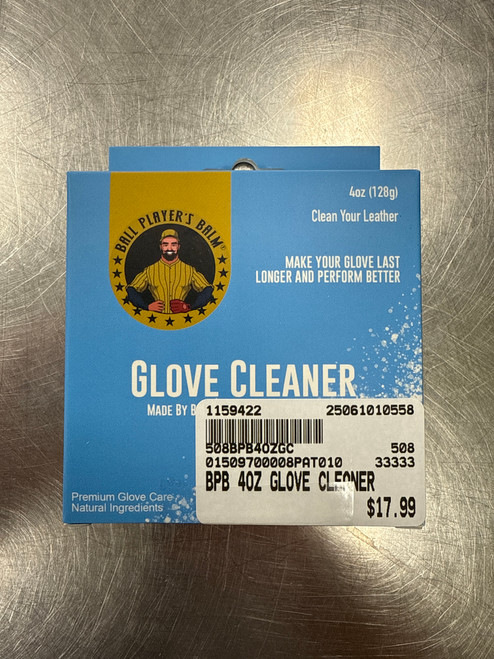 Vist Large View of Product Image Which is New Ball Players Balm 4OZ GLOVE CLEANER 10558-508BPB4OZGC