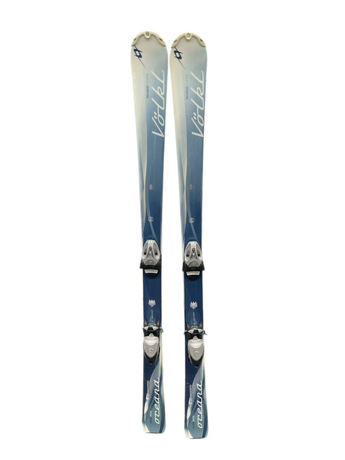 Used Volkl OCEANA Womens DH Ski/Binding Royal Blue 156 cm 11856-S000019985