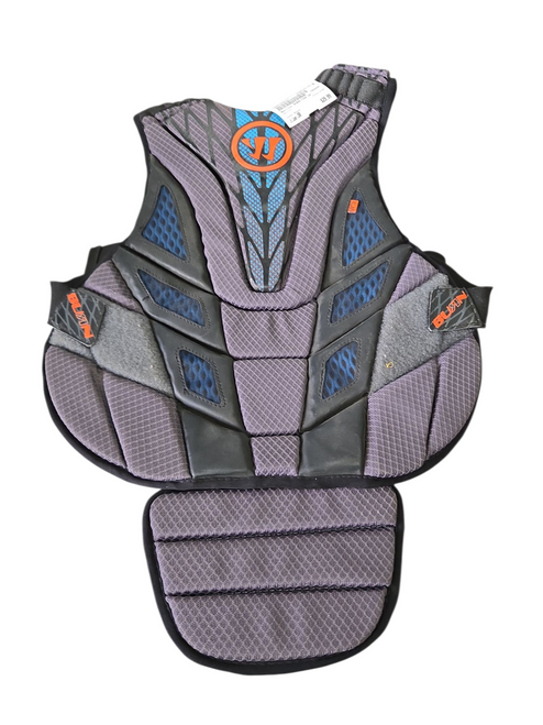 Vist Large View of Product Image Which is Used Warrior BURN Lacrosse Shoulder Pads Black Junior