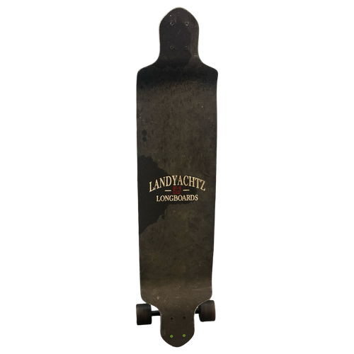 Used Land Yachtz DROP THROUGH Complete Skateboard White Long 10299-S000296545