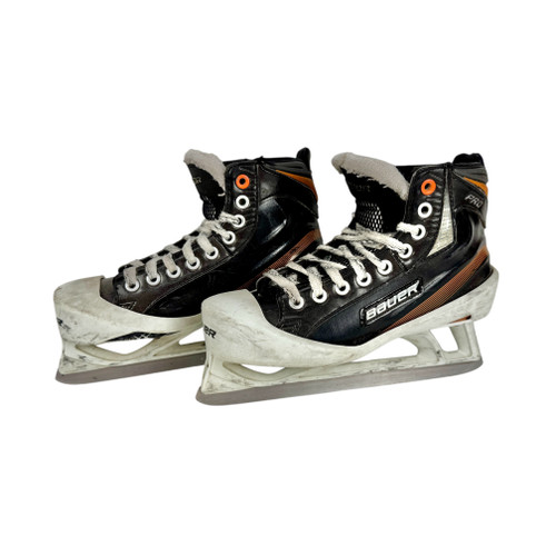 Vist Large View of Product Image Which is Used Bauer PRO Hockey Goalie Skate Junior 4D