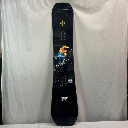 Used GNU MONEY Mens Snowboard Only Black 152 cm 11651-S000399306