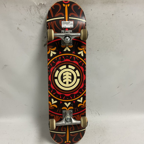 Used Element TECUALA 8.0 Complete Skateboard Black 8" 11855-S000185944