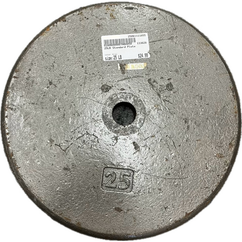 Vist Large View of Product Image Which is Used Standard Plate Grey 25 lb 11855-S000186006