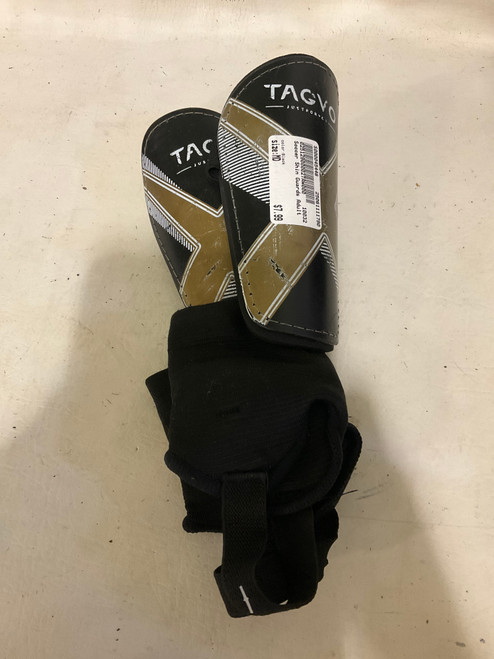 Vist Large View of Product Image Which is Used Soccer Shin Guards Adult Black MD