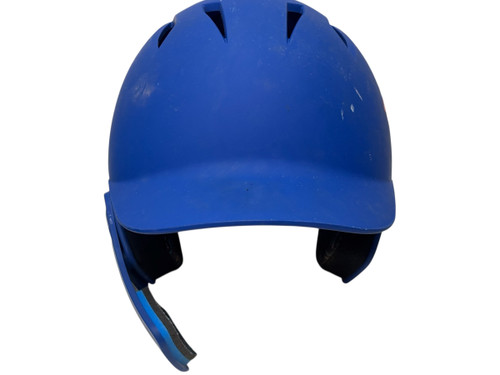 Used Champro HXSJG 7 - 7 1/2 Batting Helmet w/ Jaw Guard Royal Blue LG 11731-S000140643