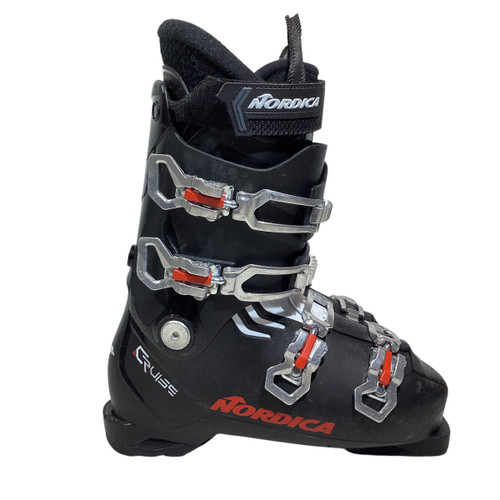 Used Nordica CRUISE Mens DH Ski Boot Black 265 MP - M08.5 - W09.5 11815-S000479817