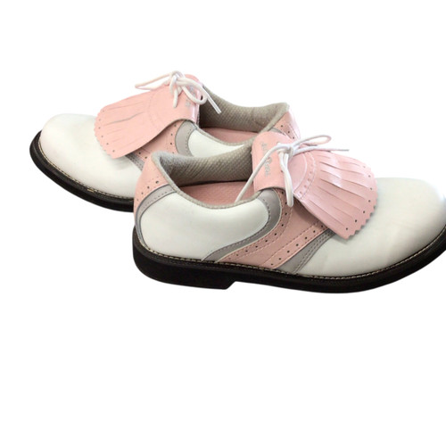 Vist Large View of Product Image Which is Used Top Flite Womens Golf Shoes Pink Senior 7 11760-S000076991