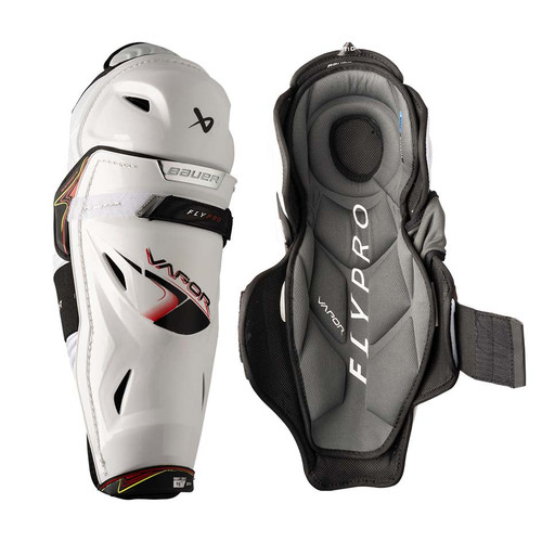 Vist Large View of Product Image Which is Bauer Flypro Junior Shin Pads #1064861