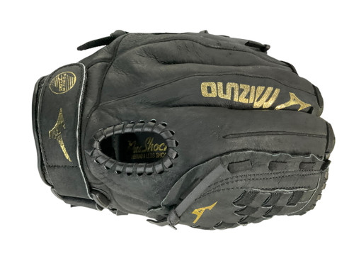 Used Mizuno MMX1150 BB/SB Glove RH Throw Black 11 1/2" 11484-S000281271