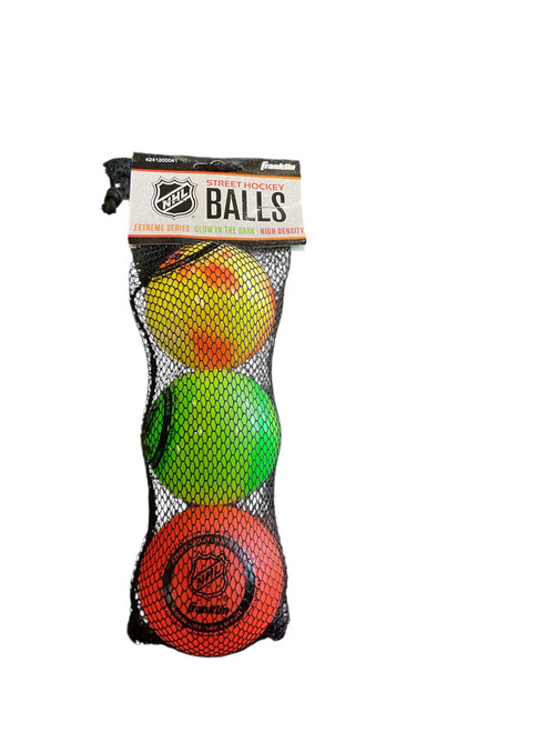 New NHL STREET HOCKEY 3 PACK 11861-FRA12211V